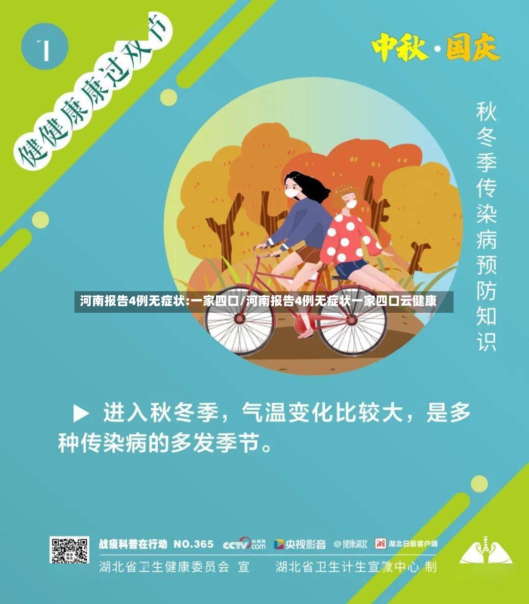 河南报告4例无症状:一家四口/河南报告4例无症状一家四口云健康