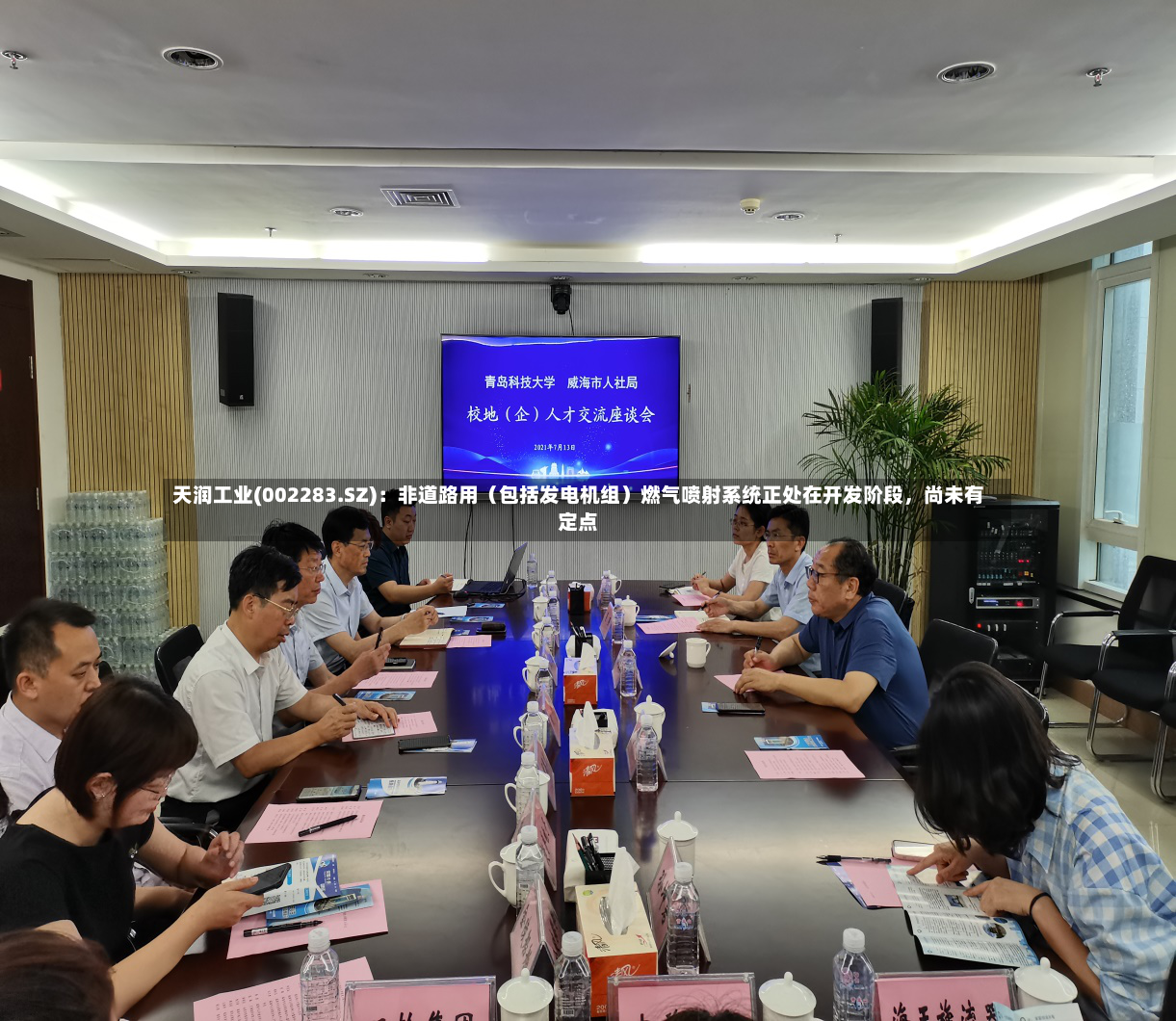 天润工业(002283.SZ)：非道路用（包括发电机组）燃气喷射系统正处在开发阶段，尚未有定点