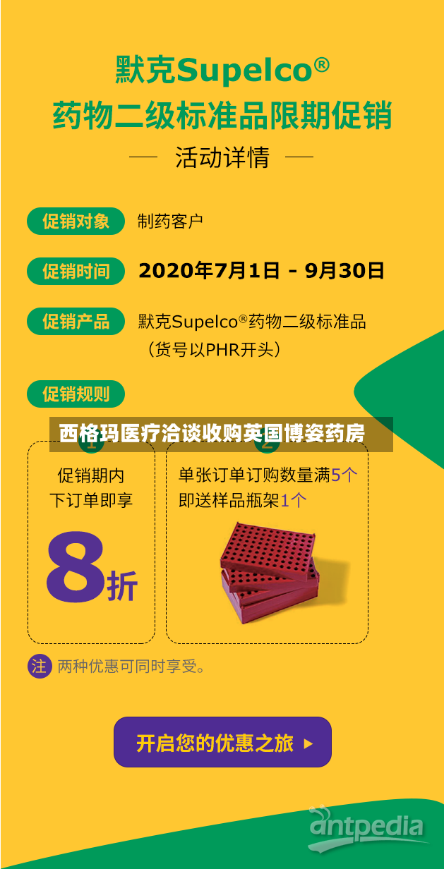 西格玛医疗洽谈收购英国博姿药房-第2张图片