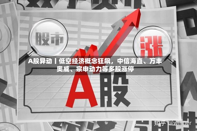 A股异动丨低空经济概念狂飙，中信海直	、万丰奥威、宗申动力等多股涨停-第2张图片