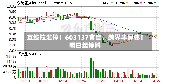 直线拉涨停！603137官宣，跨界半导体！明日起停牌-第2张图片