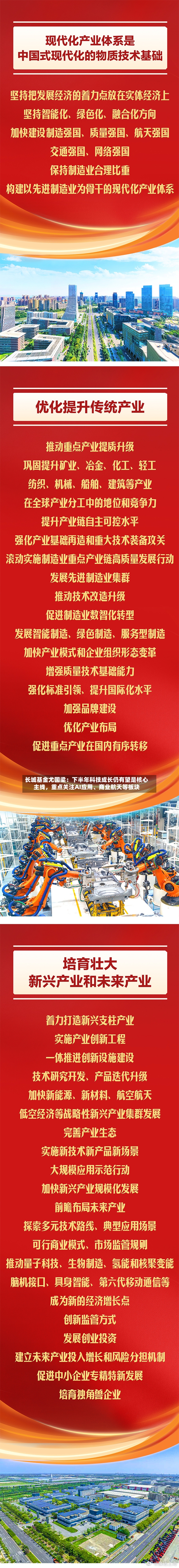 长城基金尤国梁：下半年科技成长仍有望是核心主线，重点关注AI应用、商业航天等板块-第3张图片