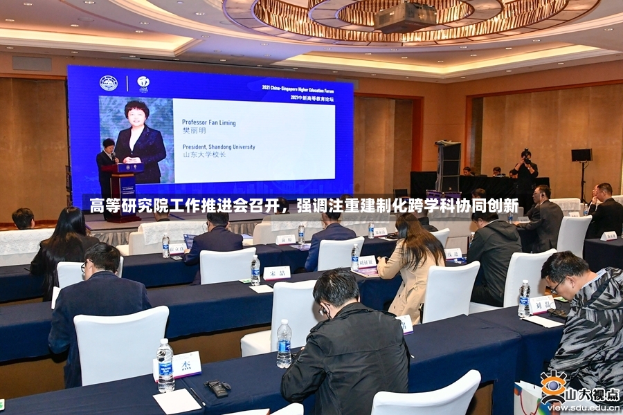 高等研究院工作推进会召开，强调注重建制化跨学科协同创新-第3张图片