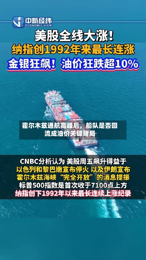 霍尔木兹通航高峰后，船队是否回流成油价关键赌局-第2张图片