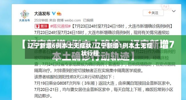 辽宁新增6例本土无症状/辽宁新增1例本土无症状行程