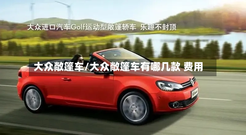 大众敞篷车/大众敞篷车有哪几款 费用-第3张图片