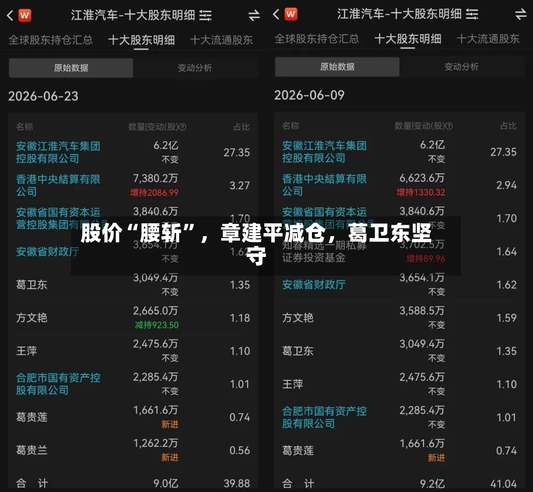 股价“腰斩	”	，章建平减仓，葛卫东坚守-第2张图片