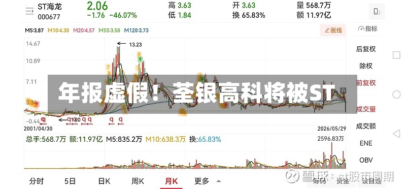 年报虚假！荃银高科将被ST-第3张图片