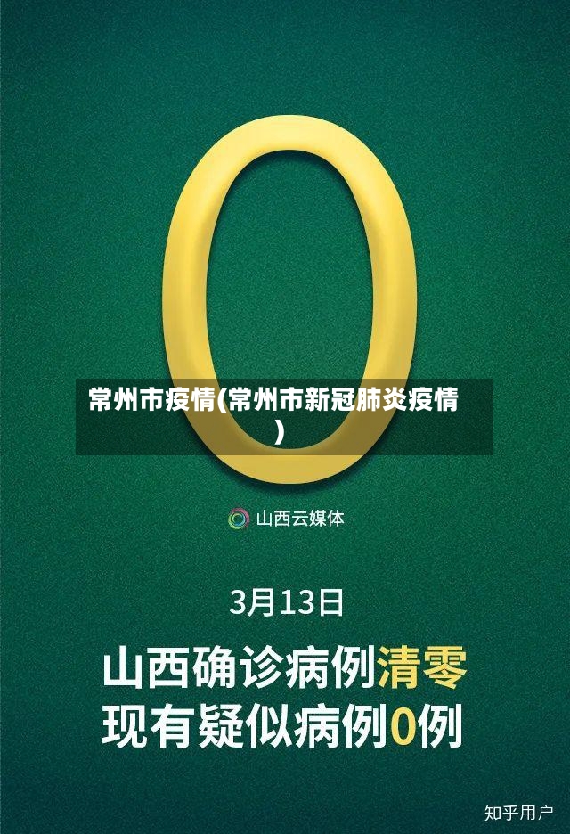 常州市疫情(常州市新冠肺炎疫情)