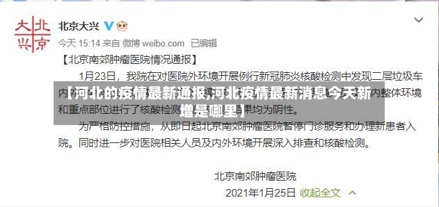 【河北的疫情最新通报,河北疫情最新消息今天新增是哪里】