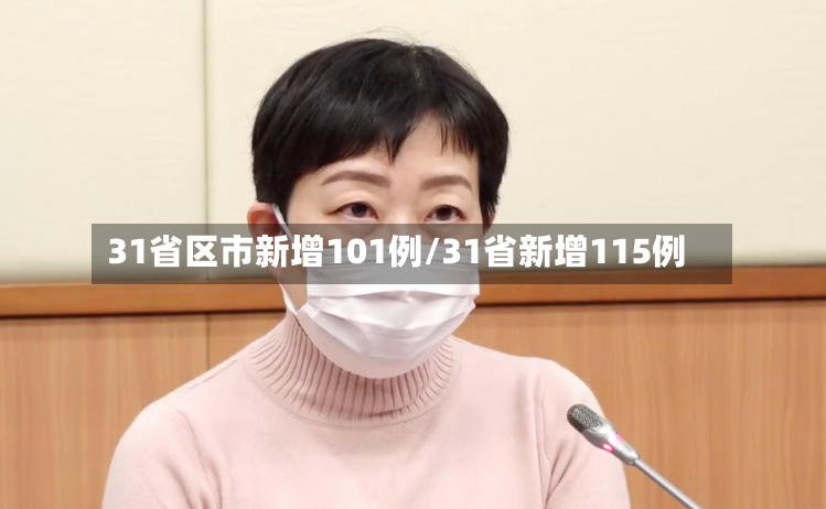 31省区市新增101例/31省新增115例