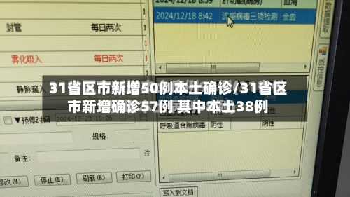 31省区市新增50例本土确诊/31省区市新增确诊57例 其中本土38例-第3张图片