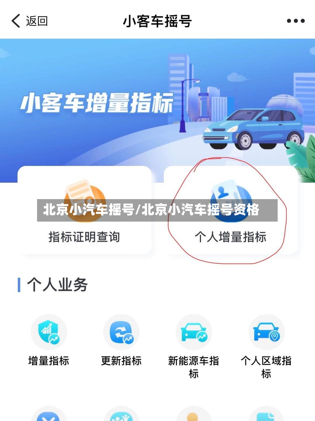 北京小汽车摇号/北京小汽车摇号资格-第2张图片