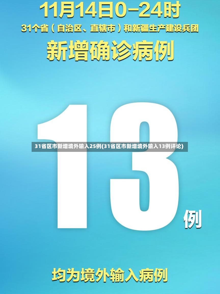 31省区市新增境外输入25例(31省区市新增境外输入13例评论)-第3张图片