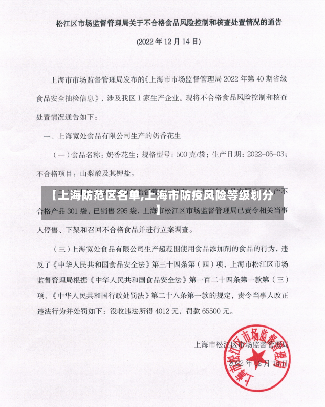 【上海防范区名单,上海市防疫风险等级划分】-第3张图片