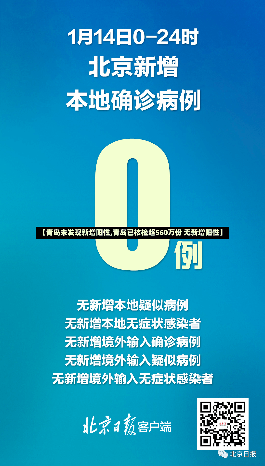 【青岛未发现新增阳性,青岛已核检超560万份 无新增阳性】-第3张图片