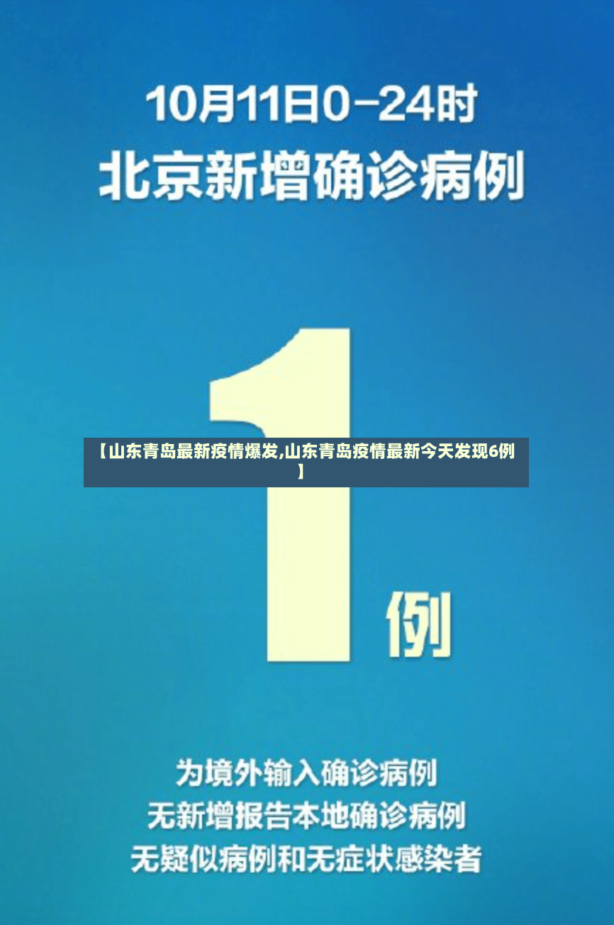 【山东青岛最新疫情爆发,山东青岛疫情最新今天发现6例】