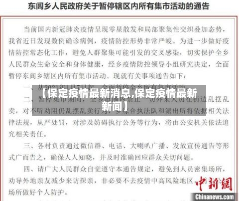 【保定疫情最新消息,保定疫情最新新闻】-第3张图片