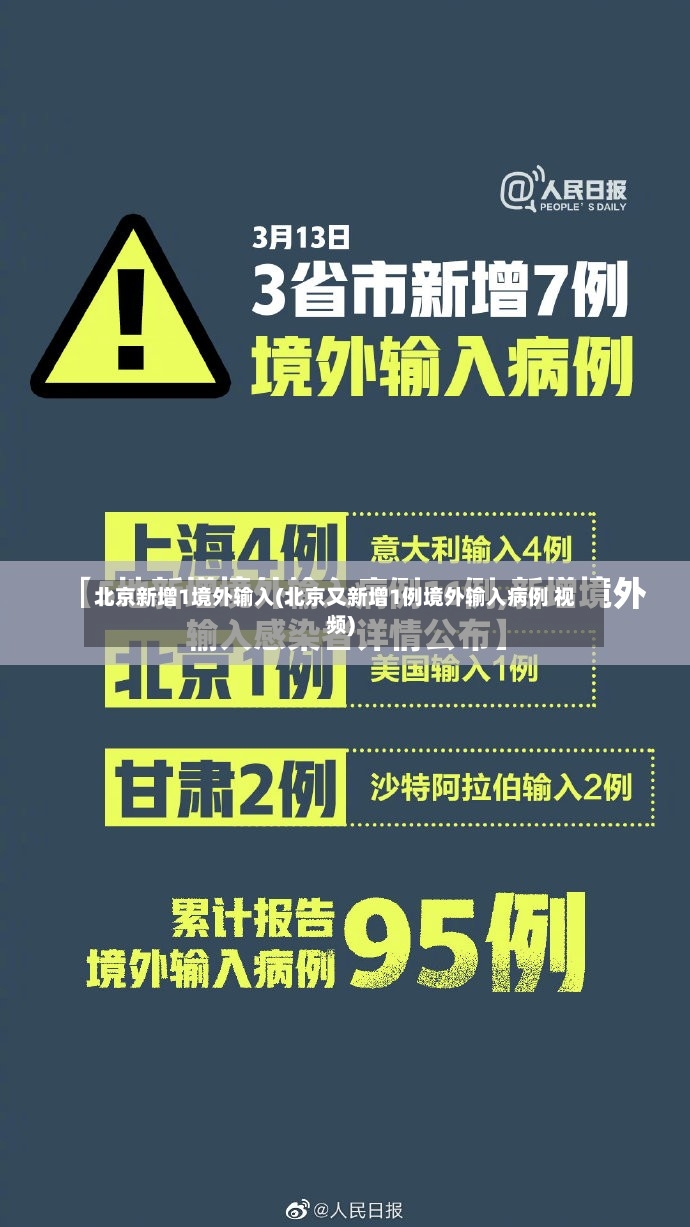 北京新增1境外输入(北京又新增1例境外输入病例 视频)-第2张图片