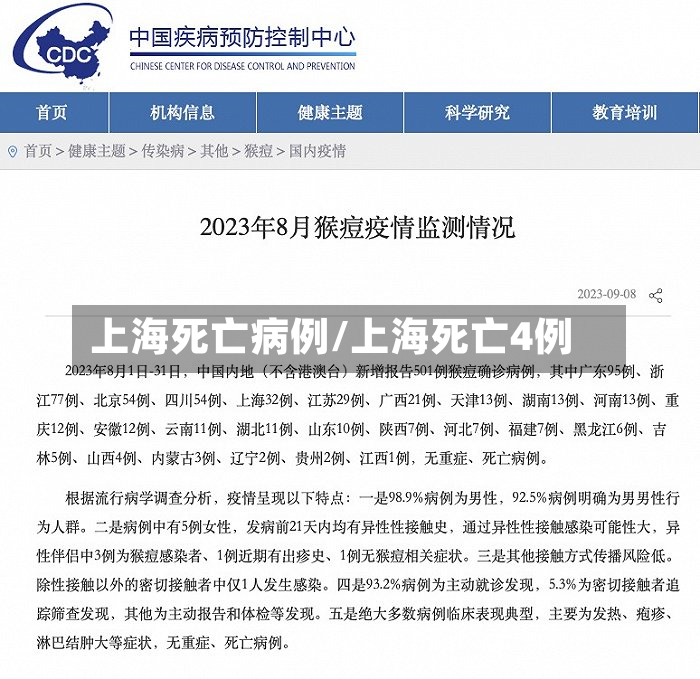 上海死亡病例/上海死亡4例-第3张图片