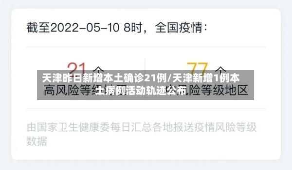 天津昨日新增本土确诊21例/天津新增1例本土病例活动轨迹公布-第2张图片