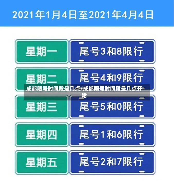 成都限号时间段是几点/成都限号时间段是几点开始