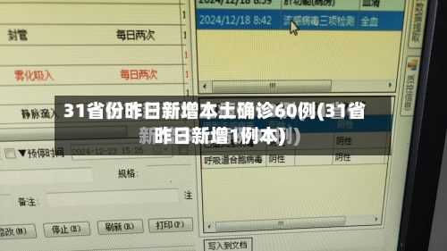 31省份昨日新增本土确诊60例(31省昨日新增1例本)
