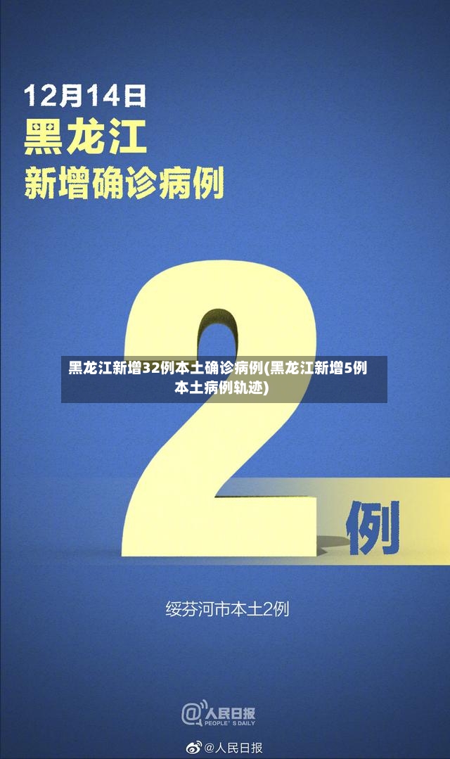黑龙江新增32例本土确诊病例(黑龙江新增5例本土病例轨迹)-第2张图片