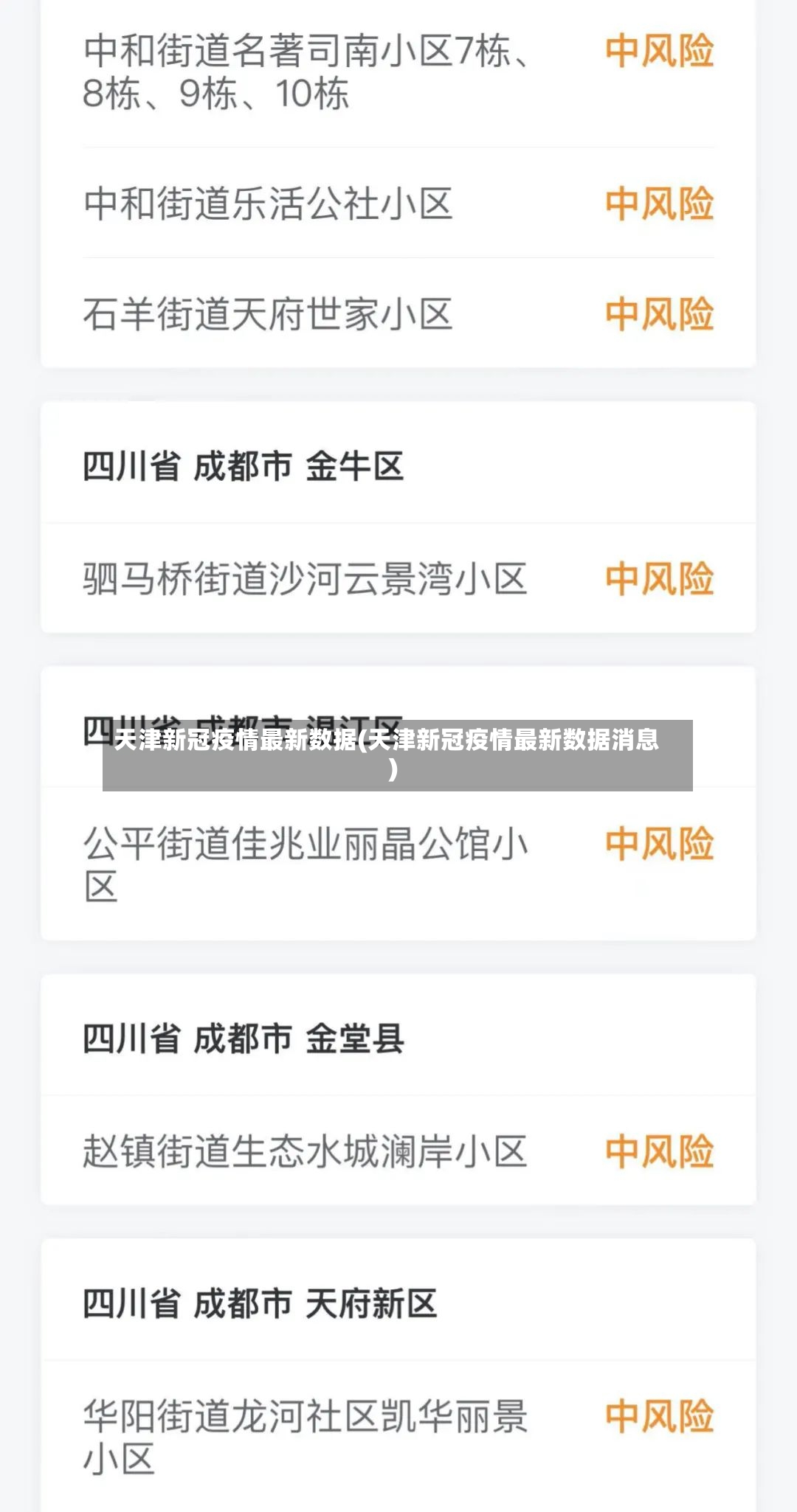 天津新冠疫情最新数据(天津新冠疫情最新数据消息)