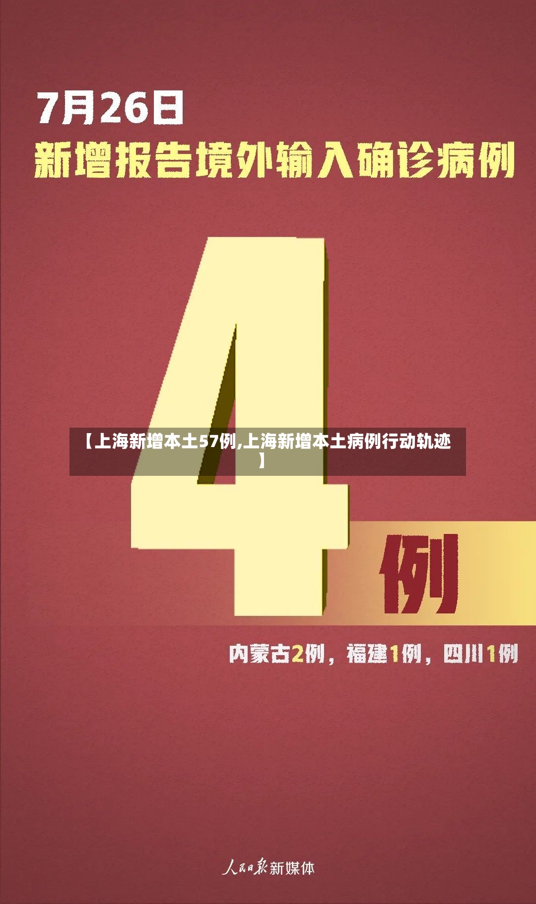 【上海新增本土57例,上海新增本土病例行动轨迹】-第3张图片