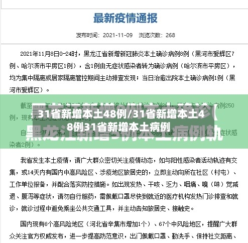 31省新增本土48例/31省新增本土48例31省新增本土病例-第2张图片