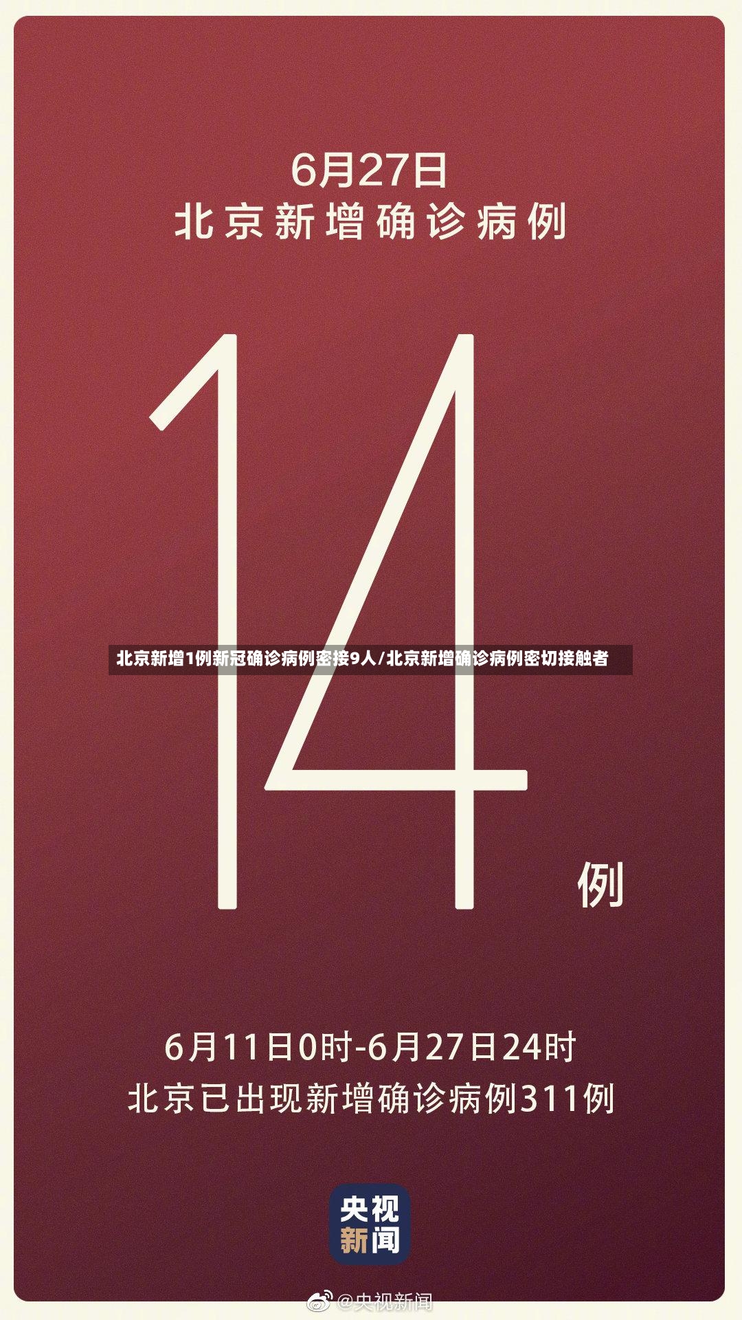 北京新增1例新冠确诊病例密接9人/北京新增确诊病例密切接触者-第3张图片