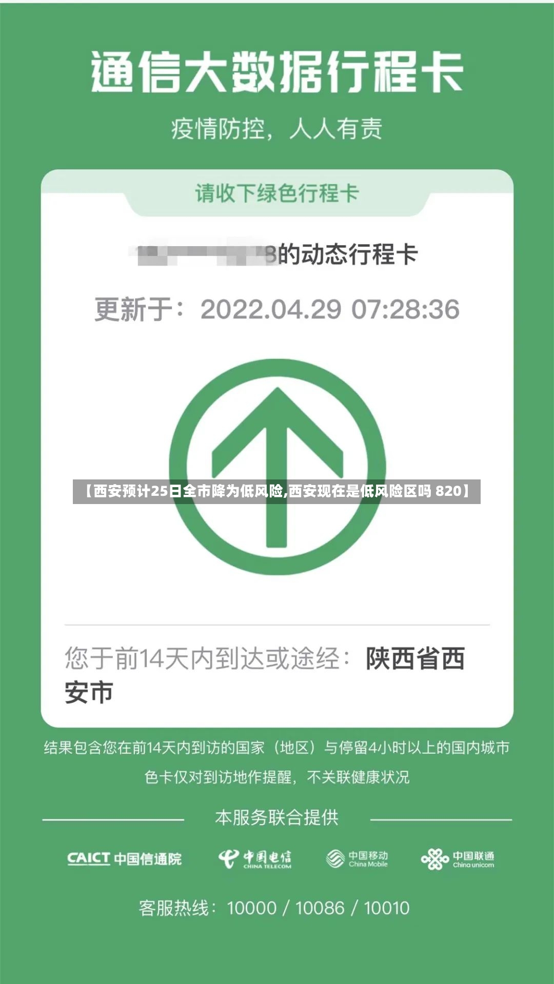 【西安预计25日全市降为低风险,西安现在是低风险区吗 820】-第2张图片