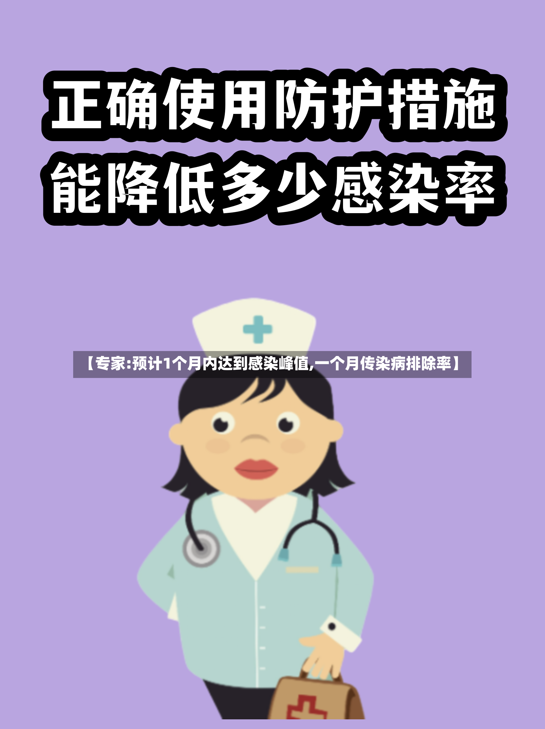 【专家:预计1个月内达到感染峰值,一个月传染病排除率】