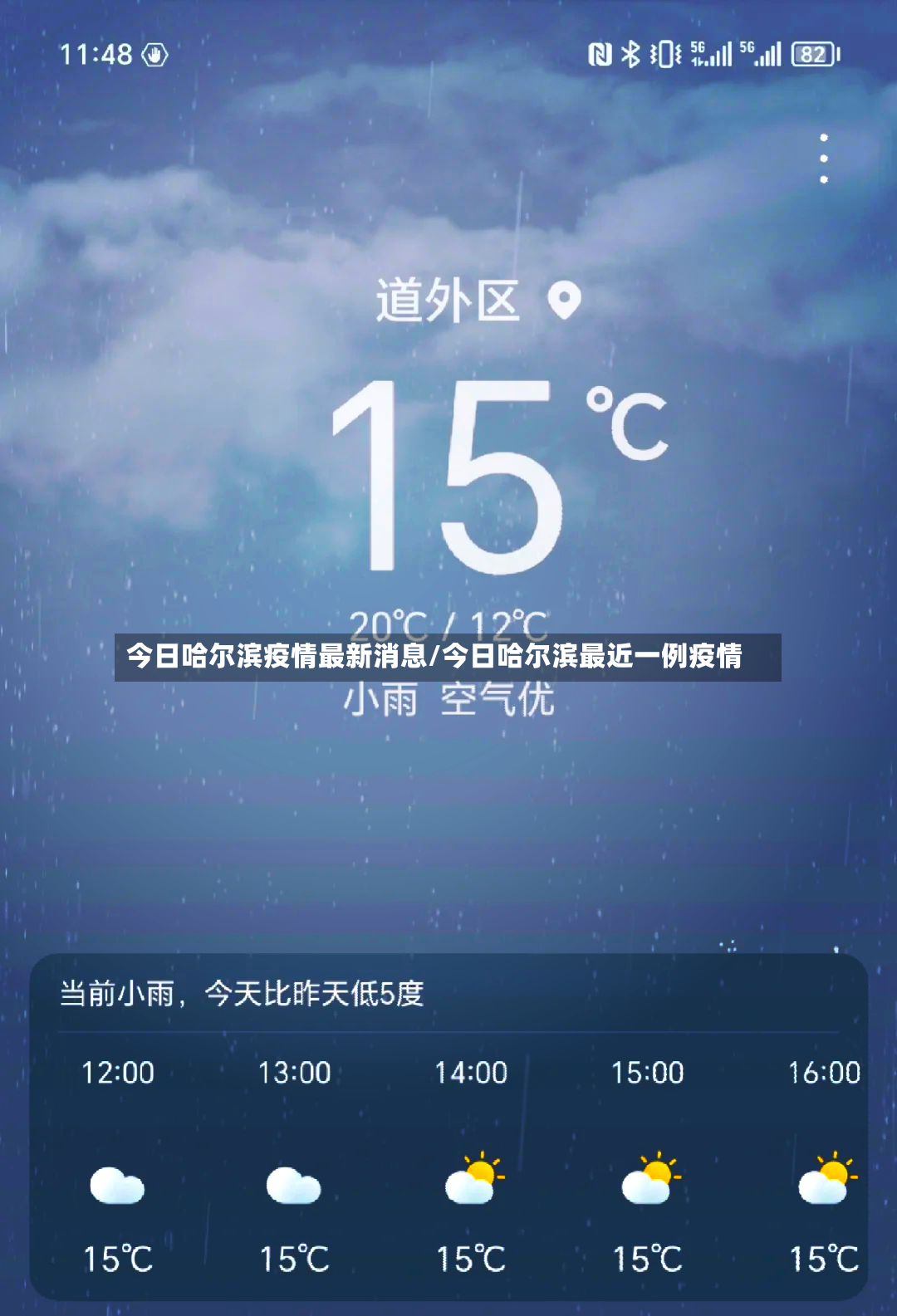 今日哈尔滨疫情最新消息/今日哈尔滨最近一例疫情-第2张图片