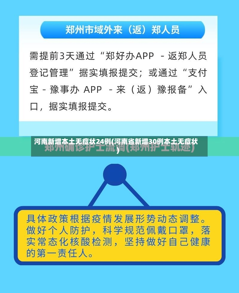 河南新增本土无症状24例(河南省新增30例本土无症状)-第2张图片