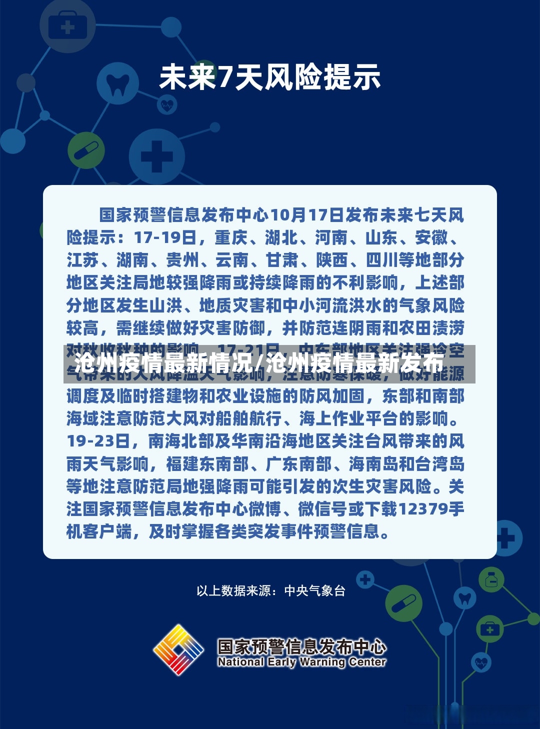沧州疫情最新情况/沧州疫情最新发布
