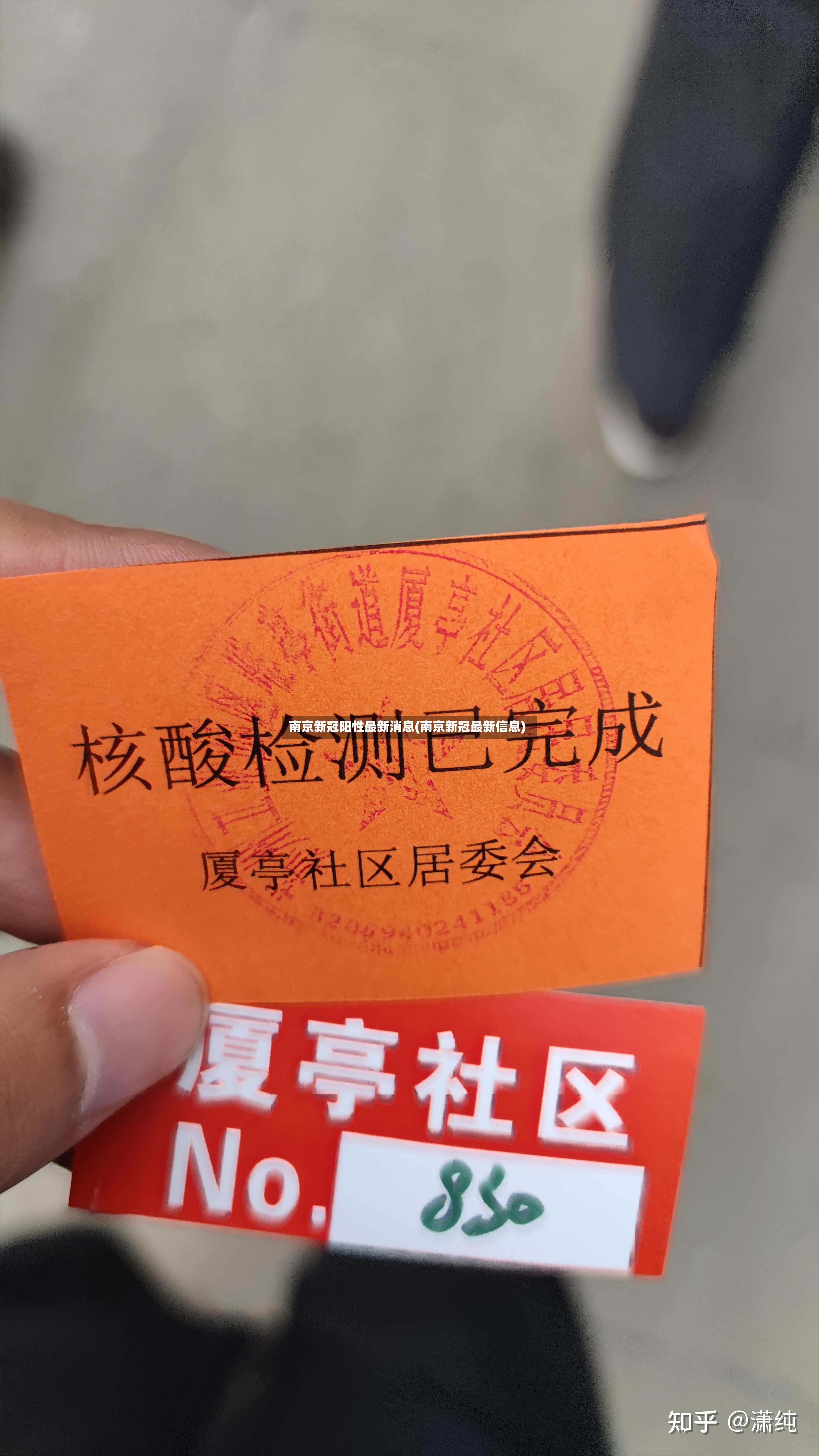 南京新冠阳性最新消息(南京新冠最新信息)-第2张图片