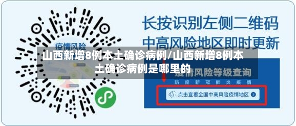 山西新增8例本土确诊病例/山西新增8例本土确诊病例是哪里的